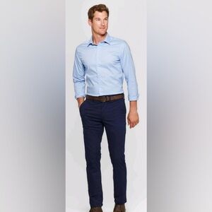 Goodfellow & Co NEW Size SMALL Men’s Stretch Standard Fit Long-Sleeve Blue~